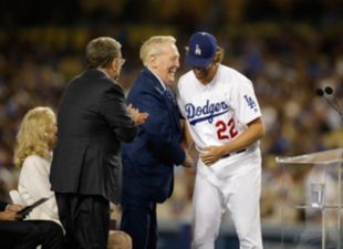 Kershaw Thankful He Got to Know Vin Scully